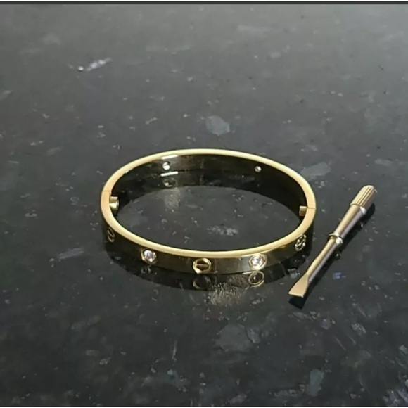 Luxury Bangle Love Bracelet Set with Screwdriver - Picture 3 of 3
